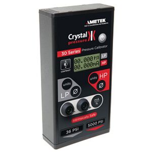 Crystal IS33-16/1500 Dual Sensor Pressure Calibrator IS, 16/1500PSI