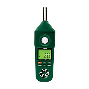 Extech EN300 Hygro-Thermo-Anemometer- Light-Sound Meter