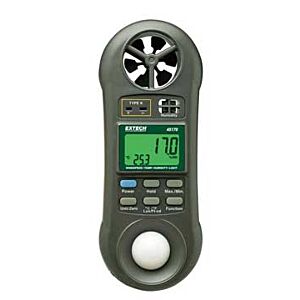 Extech 45170 Hygro-Thermo-Anemometer-Light Meter