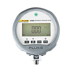 Fluke Calibration 2700G-BG7M/C Reference Pressure Gauge, -12 to 1000 PSI with Accredited Calibration