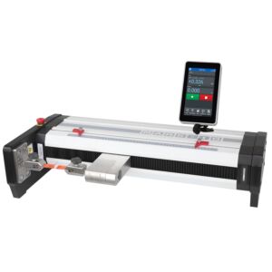 Mark-10 F505H-EM Test frame w/ EasyMESUR control panel, horizontal, 500 lbF