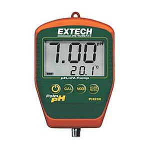 Extech PH220-C pH Meter, Palm pH with Cabled Electrode