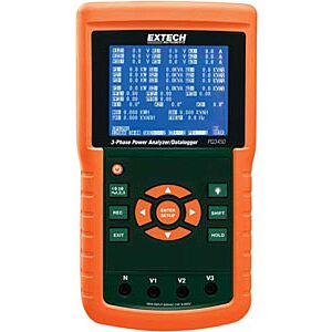 Extech PQ3450 3-Phase Power Analyzer Datalogger