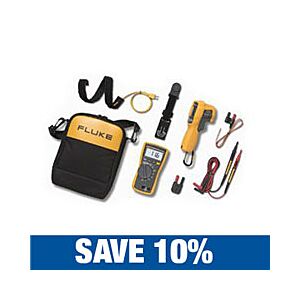 Fluke 116/62 MAX+ HVAC Multimeter & IR Thermometer Kit