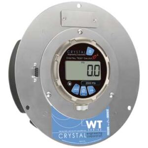 Crystal WT1KPSI-1500 8.5 Inch Panel Mount Gauge, 1000 PSI