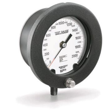 Ashcroft 85-1082-PS-02L-30HG/150PSI 8.5" Test Gauge 30HG/150 PSI