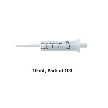 BrandTech Scientific PD-Tip II 10mL Precision Dispenser Tips, Non-Sterile, 100/pack