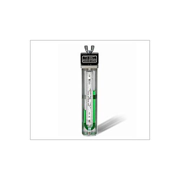 Meriam 10AA25WM-10 10" U-Tube Manometer, Wall Mount 316SS, 1/4"NPT Side Connections