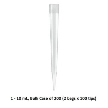 BRANDTECH Pipette tips, 1-10mL, Bulk, case of 200