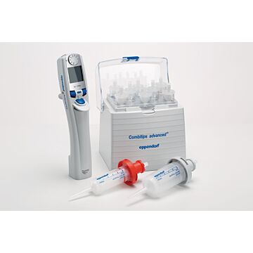 Eppendorf Repeater E3 1-Channel, bundle with charging stand and Combitip assortment pack