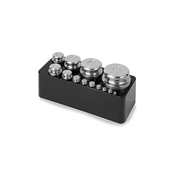 Troemner 301S 1000g - 1g Class 7 Weight Set, Stainless Steel