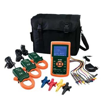 Extech 382100 1200A 3-Phase Power Analyzer/Datalogger 120V