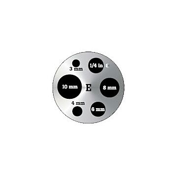 Fluke Calibration 9142-INSE Insert E, Metric Miscellaneous Holes including (1) 0.25"Hole