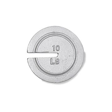 Troemner 9494W 10lb Class F Cast Iron Slotted Weightwith NVLAP Certificate