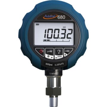 Used Additel ADT680W Digital Pressure Gauge, -15 to 15 psi,