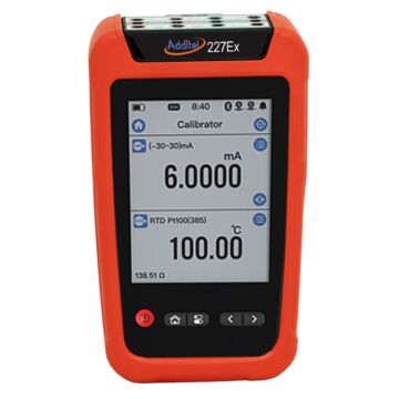 Additel ADT227EX-HART Documenting Process Calibrator, Intrinsically Safe with HART