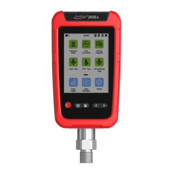 Additel ADT260EX-V15-PSI-N2 Handheld Multichannel Reference Recorder,IS,-15 to 0 psi,gauge