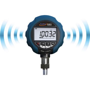 Used Additel ADT681W-25-GP300-PSI-N Digital Gauge Pressure Gauge 300PSI, Accuracy 2.5%