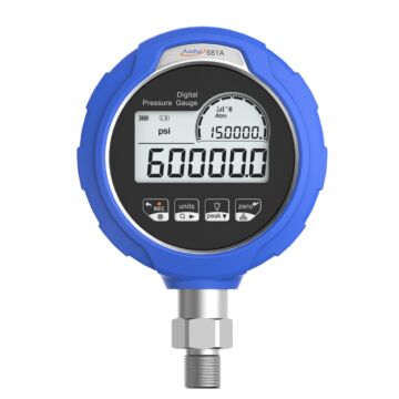 Additel ADT681A-10-GP15K-PSI-N-DL ADT681A Digital Pressure Gauge, 0-15000 psi, Data Logging
