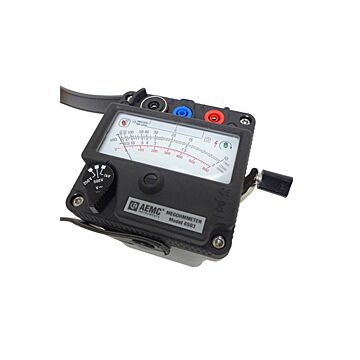 AEMC 6503 Megohmmeter (Hand-cranked, 250V,500V,1000V)