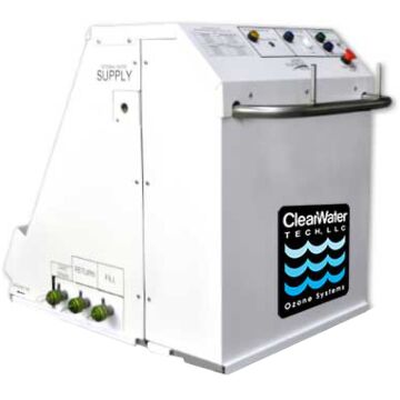 ClearWater Tech AWD204 AviOzonx Aircraft Water Disinfection System, 110V, 60Hz, White, No Wheels