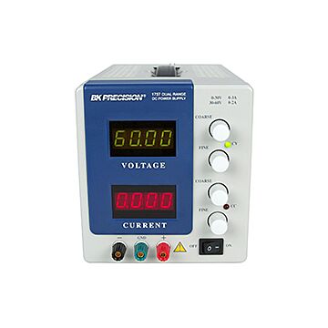B&K Precision 1737 Dual Range DC Power Supply 30V, 3A/60V, 2A
