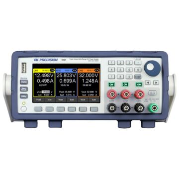 B&K Precision 9141-GPIB Triple Output Multi-Range DC Power Supply,60V/4A,300W w/GPIB