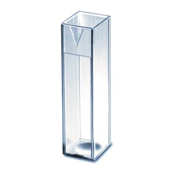 BrandTech 759086D Cuvette, PMMA, Semi-micro, vol, 1.5 mL - 3.0mL,pk of 100