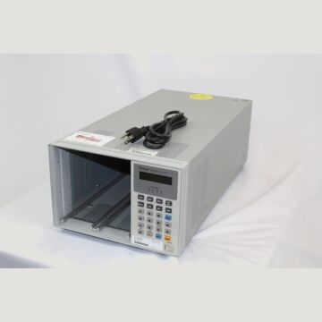 Used Chroma 6312 600W DC Electronic Load Mainframes, holds two modules