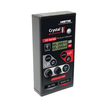 Crystal IS33-16/1500 Dual Sensor Pressure Calibrator IS, 16/1500PSI