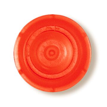 BrandTech 759243 Cuvette caps (ORANGE) pack of 100 for Ultra-micro cuvette