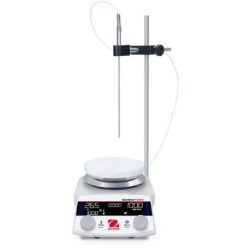 Ohaus Guardian 5000 E-G52HSRDA -K1 Hotplate Stirrer, Plate Size: 5.3in, 5C - 360C, Pt1000 Probe, 50 rpm - 1,800 rpm