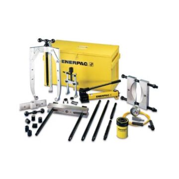 Enerpac BHP3751G Hydraulic Master Puller Set with Hand Pump, 36 Ton