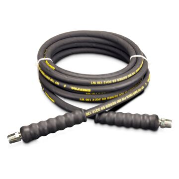 Enerpac H9220 Heavy-duty Rubber High Pressure Hydraulic Hose, 20 ft
