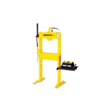 Enerpac IPA1220 H-Frame Hydraulic Press with RC1010 and XA12, 10 Ton
