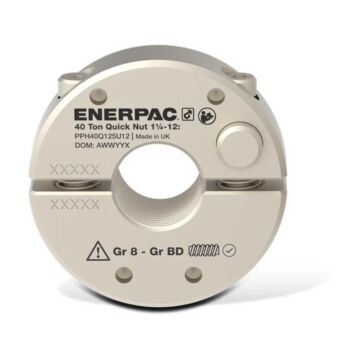 Enerpac PPH40Q125U12 Quick nut, imperial, 1 1/4" -12 internal thread, for PPH40