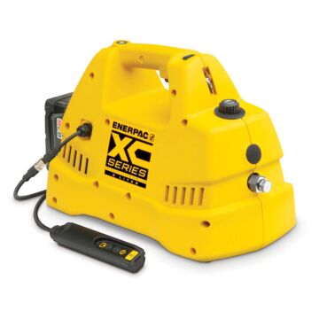 Enerpac XC1302SB Cordless Pump Kit, 2L, 3/2 Solenoid Valve, 115V Charger