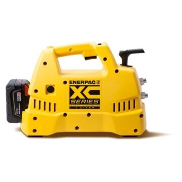 Enerpac XC1401MB Cordless Pump, 4/3 Valve, 60 in3 Usable Oil, 115V Charger