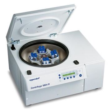 Centrifuge 5804 R, with 4x100 mL rotor, 120 V, 50/60 Hz