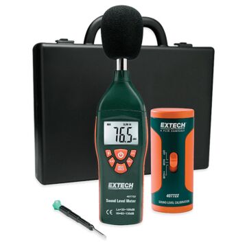 Extech 407732-KIT Sound Level Meter Kit with NIST Certificate