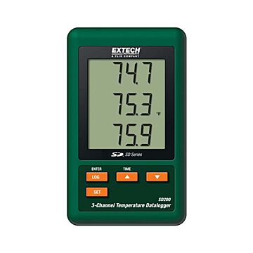 Extech SD200 3-Channel Temperature Datalogger