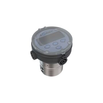 FLOMEC OM006S511-822R5G 1/4" Oval Gear Stainless Steel NPT Flow Meter, RT14 Transmitterwith Built-In Digital Display