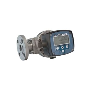 FLOMEC OM025S001-846R7G 1" Oval Gear Stainless Steel #150 ANSI Flange Flow Meter, RT40 Transmitterwith Built-In Digital Display