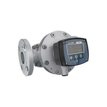 FLOMEC OM050A001-846R7G 2" Oval Gear Aluminum #150 ANSI Flange Flow Meter, RT40 Transmitterwith Built-In Digital Display