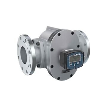 FLOMEC OM100A001-846R7G 4" Oval Gear Aluminum #150 ANSI Flange Flow Meter, RT40 Transmitterwith Built-In Digital Display