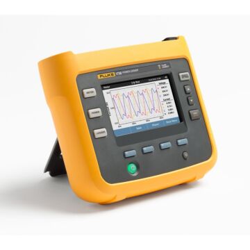 Used Fluke 1738 3-Phase Energy Logger w/Inrush & Waveform Capture
