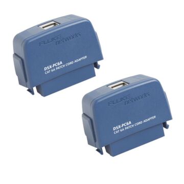 Used Fluke Networks  DSX-PC6AS DSX CAT 6A Adapters w/Shield 