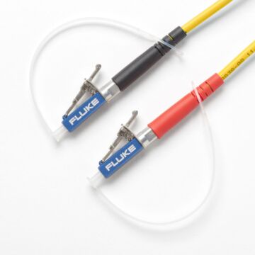 Fluke Networks SRC-9-SCLC-KIT-M Singlemode TRC KIT 2M (2 SC/LC, 2 LC/LC), Metal