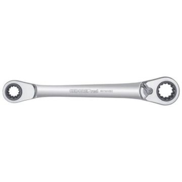Gedore Red R07501002 2pc.Double Box Ratchet Wrench Set,Reversible