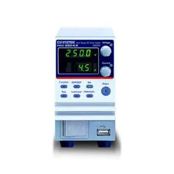 GW Instek PSW 250-4.5 Programmable DC Power Supply, 250VDC, Auto-ranging, 360W
